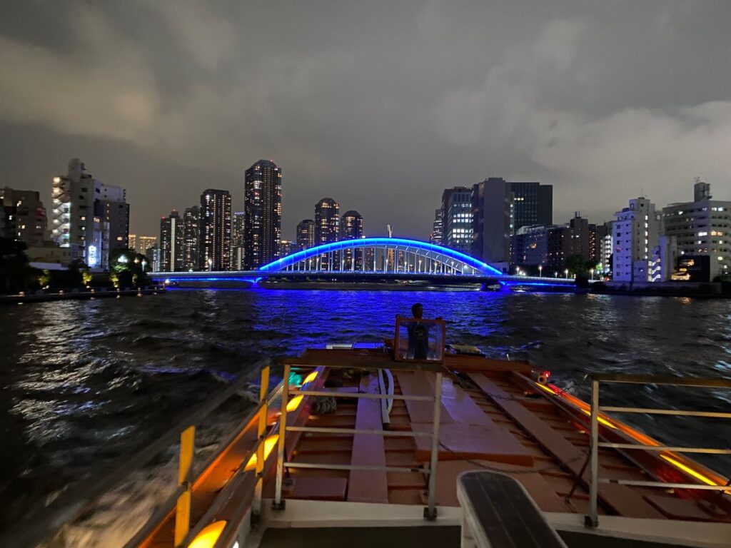 ★【乗合屋形船コース】お台場スカイツリーコース～全船スカイデッキ付で贅沢な夜景を～