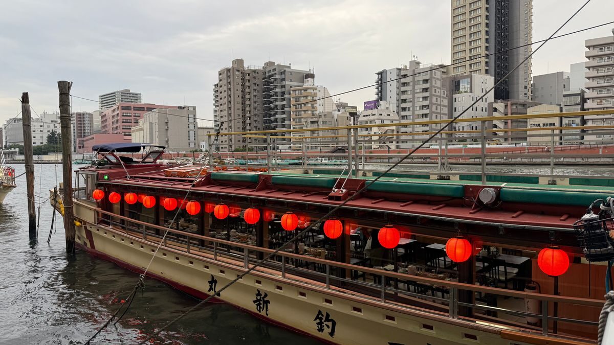 【乗合屋形船コース】お台場・スカイツリー周遊コース